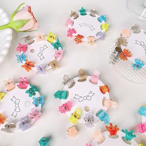 Yeni varış tasarım 10 parça Mini saç tokası jöle tatlı kız için saç tokası pençe - Product Image 3