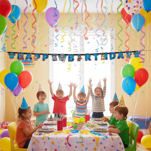 Bannière Joyeux Anniversaire Paw Patrol 2,4 m Décoration de Fête Lot de 2 Sachets - Product Image 3