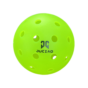 ลูกพิคเคิลบอลพลาสติก PP แบบออกแบบเอง มีรู 26/40 รู มาตรฐาน USAPA สีเขียวเรืองแสง สำหรับฝึกซ้อมและสันทนาการ - Product Image 2