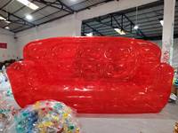 Chaise gonflable de sofa d'Inflatables de la publicité de PVC de la coutume 0.8mm à vendre