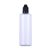 Personalización al por Mayor de Botellas de Plástico PET Transparentes de 3-120 ml para Aceites Esenciales, con Tapa de Rosca y Serigrafía