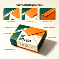 Boîte cadeau personnalisée en papier créatif pour cadeau de fête