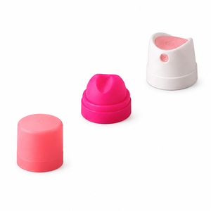Suministro al por mayor de tapas de plástico de una pulgada y 20 mm <span class=keywords><strong>para</strong></span> latas de <span class=keywords><strong>aerosol</strong></span>, cubierta protectora <span class=keywords><strong>para</strong></span> latas de champú seco <span class=keywords><strong>para</strong></span> el cuidado del cabello en salones de belleza - Product Image 3