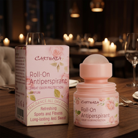Anti-transpirant Roll-on Unisexe Longue Durée Parfumée Marque Blanche Contre la Transpiration Sous les Bras