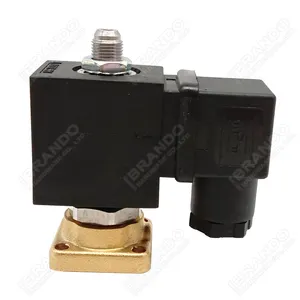 31A1FV15-Z 31A1FV20-Z 5578FV20-Z 3/2 yollu normalde açık pirinç alaşım solenoit valf vidalı hava kompresörü 24V 110V 120V 220V 230V AC