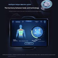 Fauteuil de massage intelligent électrique Bluetooth à commande à distance sans fil pour bras robotique 4D 8598, massage corporel complet automatique avec IA
