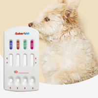 Kit de Diagnóstico para Mascotas Lepto Anaplasma Leishmania Gusano del Corazón Enfermedad Canina Felina Prueba Rápida CHW Babesia Lyme Ehrlichia Lsh Test Ana Test