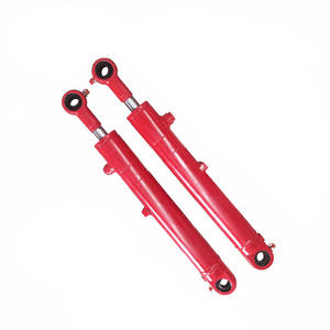 Cilindro Hidráulico HC OEM <span class=keywords><strong>Rojo</strong></span> de Doble Efecto con Longitud de Carrera Personalizada para Aplicaciones de Empuje y Tracción - Product Image 1
