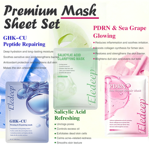 Masque anti-âge au peptide de cuivre GHK-Cu OEM/ODM pour la réparation de la peau, le raffermissement, l'atténuation des cicatrices d'acné et des rougeurs, effet repulpant - Product Image 6