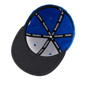 Gorra Ajustada de 6 Paneles con Bordado Plano Clásico Personalizada de TCAP China, Fabricada con Tela de Lana Acrílica - Product Image 5