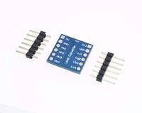 Convertidor de Nivel Lógico Bidireccional de 3.3V a 5V, 4 Canales, IIC I2C, Módulo