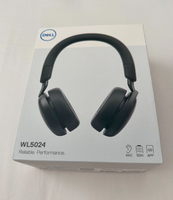 Nouveau casque sans fil Dell Pro ANC WL5024 avec commandes inférieures, indicateur de batterie LED, lumières RGB, étanchéité IPX4