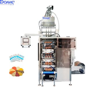 Machine d'emballage, de collage et de remplissage entièrement automatique multi-voies pour granulés de charbon actif déshydratant de qualité alimentaire en plastique - Product Image 5
