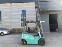 Chariot élévateur électrique WGZN 2 tonnes, batterie lithium, capacité de charge 1t 2t 3t, hauteur de levage 1,6m 3m 4,5m, chariot élévateur à haute capacité de charge