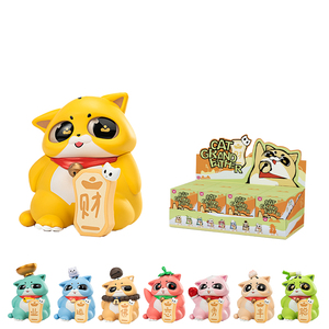 Figura de PVC de Gato de la Fortuna <span class=keywords><strong>Yubi</strong></span> Bear, Caja Sorpresa, Adorno de Muñeco con Temática Animal, Regalo, En Stock, Personalizado, OEM, Venta al por Mayor de Fábrica - Product Image 4