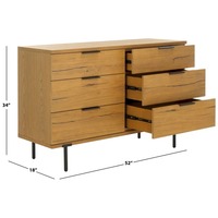 Fourniture d'usine 3 pièces ensemble de chambre à coucher en MDF avec commode coffre table de chevet finition chêne poignées en laiton antique durables
