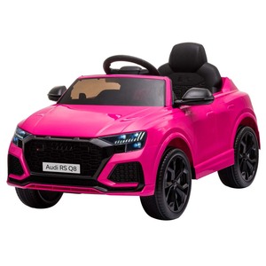 Auto <span class=keywords><strong>de</strong></span> Juguete RSQ8 Rosa con Licencia Oficial, Eléctrico con Batería para Niños, con Control Remoto 2.4G y Reproductor <span class=keywords><strong>de</strong></span> Música - Product Image 3