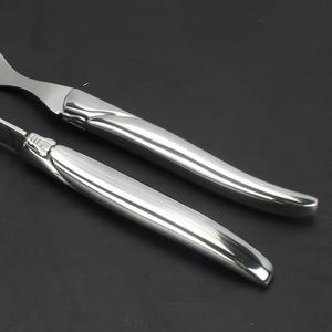 Bộ Dao Và Nĩa Bít Tết Bằng Thép Không Gỉ Laguiole Cao Cấp Có Tay Cầm Giả Mạo - Product Image 3