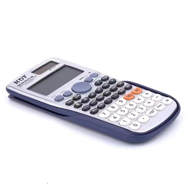 Promotional Handheld Office School Student 12 Digits with Double Power 417 Function Electronic Student Scientific Calculator