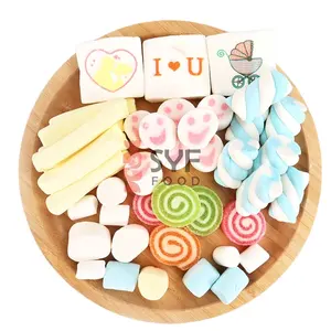 Factory wholesale Custom bulk marshmallows halal sweet cotton candy