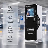 Système de gestion de parking industriel et commercial, borne de paiement automatique intelligente, lecteur de code QR, équipement de stationnement, kiosque en libre-service