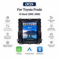 Pour Toyota Prado / GX470 10,4 pouces (2002-2009) Écran vertical Autoradio, avec unité principale multimédia sans fil Android Auto CarPlay