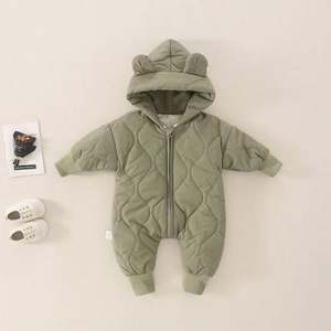 Infant <b>Snow</b> <b>Suit</b> Newborn Winter Blank North Infant Face Snowsuit Winter <b>Baby</b> Jumper Infant Snowsuit - Product Image 4