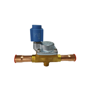 Yüksek kalite 220V elektronik kontrol Solenoid vanalar endüstriyel soğutma sistemi parçası pirinç Metal ısı değişim bileşeni - Product Image 2