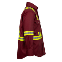 Vêtements de sécurité ignifuges en coton 100% résistant au feu, manches longues, réfléchissants, taille personnalisée, antistatiques, ignifuges