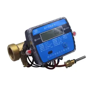 High Quality Ultrasonic Digital Heat Meter M Bus Rs485 Brass Body Ultrasonic Heat Flow Meter