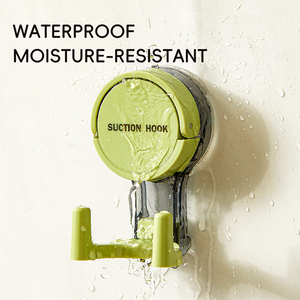 Dual-head Reusable Removable Waterproof Shower Clothes Suction Cup <strong>Hook</strong> Bathroom <strong>Kitchen</strong> Wall Mount Vacuum <strong>Hooks</strong> - Product Image 5