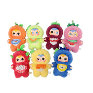 Nouveau style porte-clés en peluche personnalisé, pendentif de sac en forme de poupée de <span class=keywords><strong>dessin</strong></span> animé, ornement de porte-clés - Product Image 4