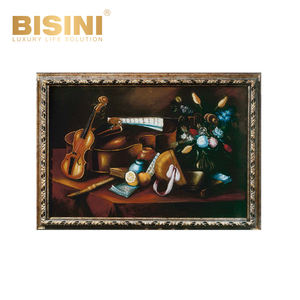 Stile europeo Inganni <span class=keywords><strong>con</strong></span> violino pittura Villa decorazione della parete dipinto squisito soggiorno pittura di bellezza - Product Image 1