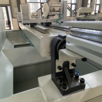 Centre d'usinage CNC à profilés aluminium OUWO 1800 mm avec broche électrique et système de commande servo-moteur tri-axe complet