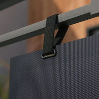 Panneau solaire enroulable 200W - Module photovoltaïque flexible tout noir de haute qualité pour balcon, toit et usage maritime