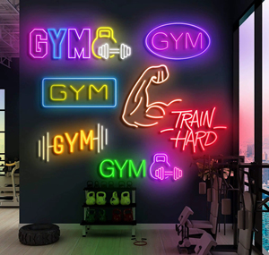 Customizable OPEN Neon <b>LED</b> Sign for Business Home-High-Brightness RGB Multi-color Remote Control Neon Lighting for Ambience - Product Image 5