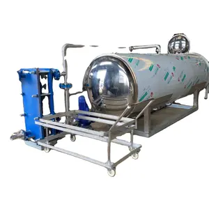 New static automatic water spray sterilizer steam autoclave