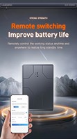 Q16Vehicle GPS Positioning Terminal Longue Batterie Véhicules antivol GSM GPRS Tracker 4G Suivi en temps réel Auto Gps