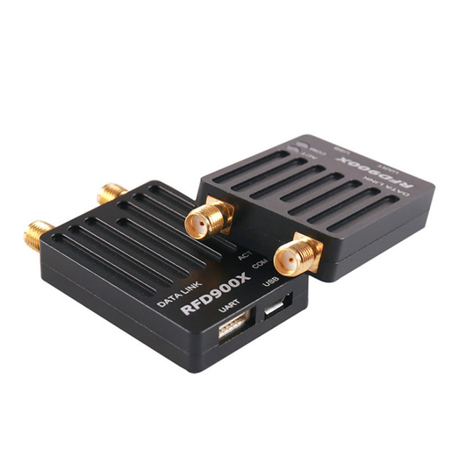 Mayatech Metal Shell RFD900X UAV Data Transmission Radio Long-Range Module Support PPM & SBUS Remote Control signal Forwarding
