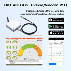 <b>Wireless</b> <b>Temperature</b> <b>Sensor</b> with Ethernet Gateway, 4 Sets <b>Temperature</b> <b>Wireless</b> <b>Sensor</b> for Home, Commercial & Industrial - Product Image 6