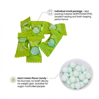 Xiao Ke Ao La 1kg Bonbons Comprimés Sans Sucre Saveur Melon Hami Vitamine C pour une Haleine Fraîche Vente en Gros