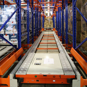 Système de rayonnage à palettes à haute densité Jracking pour entrepôt, rayonnage radio-navette en acier pour entrepôt industriel, OEM disponible - Product Image 6