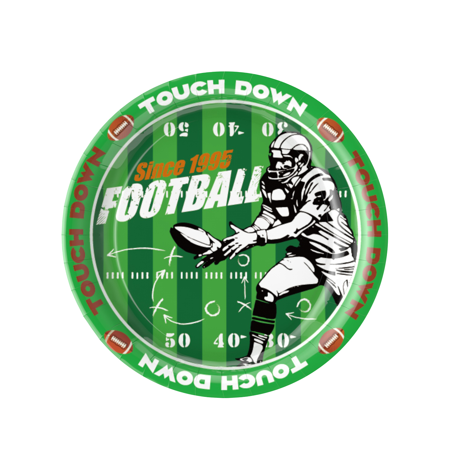 7 inch plates*10pcs