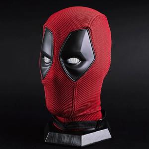 Halloween <span class=keywords><strong>Deadpool</strong></span> Masque <span class=keywords><strong>Costume</strong></span> Overhead Polyester Masque Wade Wilson Couvre-chef Carnaval Masque de fête pour adulte - Product Image 4