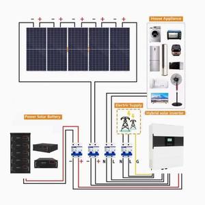 맞춤형 <span class=keywords><strong>15KW</strong></span> 오프 그리드 태양 에너지 시스템 키트 가정용 MPPT 옥상 3KW 30KW 5KW 10KW 20KW 발전 시스템 - Product Image 4