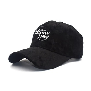 Elegante Gorra de Béisbol de Terciopelo Unisex para Invierno, Gorra de Béisbol Moderna con Visera Curva para Hombre y Mujer - Product Image 3
