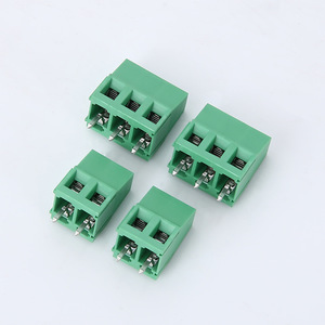 เทอร์มินัลบล็อก Jl Jinliang Kf128 แบบสกรู 5.0/5.08 มม. สำหรับแผงวงจรพิมพ์ 2 ขา แบบต่อได้ ขั้วต่อทองแดง ทนไฟ - Product Image 1