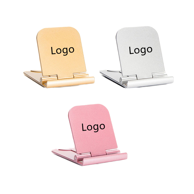 Portable Cell Phone Stand Holder for Desk Foldable Pocket-Sized Mount Universal Adjustable Desktop Mobile Phone Kickstand