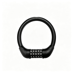 <span class=keywords><strong>Cadenas</strong></span> portable haute sécurité à combinaison à 4 chiffres avec câble en acier de 65 cm <span class=keywords><strong>pour</strong></span> vélo, moto, vélo électrique, <span class=keywords><strong>VTT</strong></span> - Product Image 2