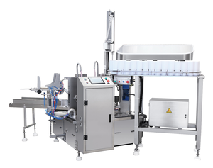 Machine d'emballage sous vide rotative automatique pour la viande, le <span class=keywords><strong>thon</strong></span>, les cornichons - Product Image 3